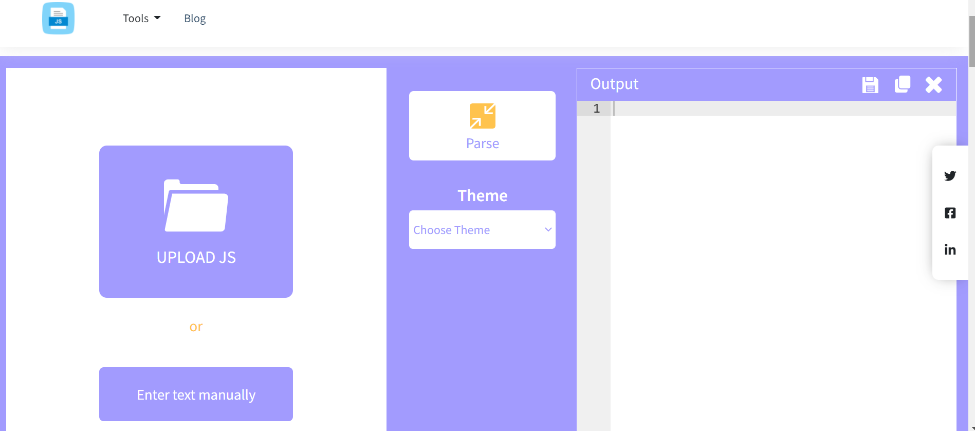 js parser
